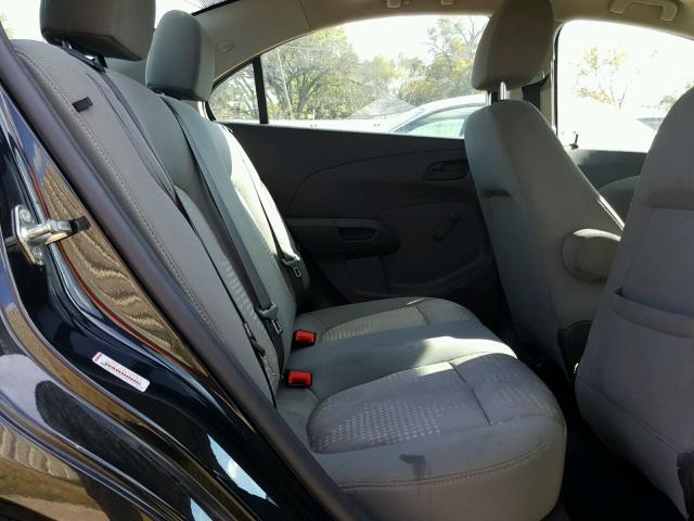 1G1JA5SH7F4146083 - 2015 CHEVROLET SONIC LS 黑色 照片 6