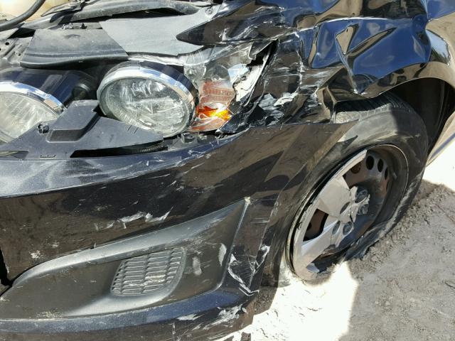 1G1JA5SH7F4146083 - 2015 CHEVROLET SONIC LS 黑色 照片 9