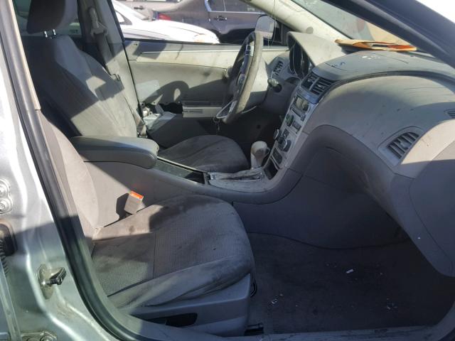1G1ZA5E13BF222060 - 2011 CHEVROLET MALIBU LS ვერცხლისფერი ფოტო 5