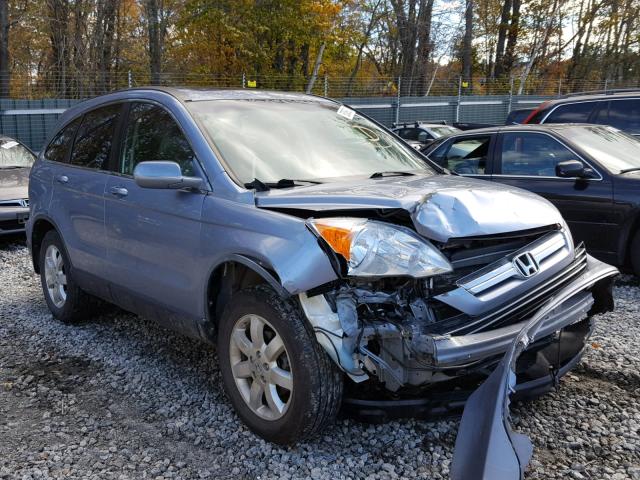 JHLRE487X9C016545 - 2009 HONDA CR-V EXL BLUE photo 1