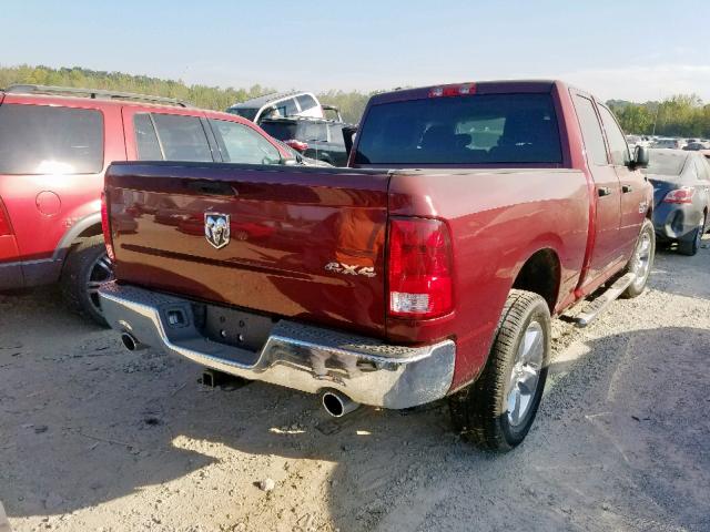 1C6RR7FT4KS519008 - 2019 RAM 1500 CLASS RED photo 4