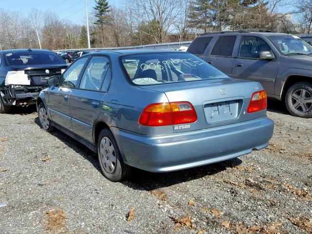 2HGEJ6616YH601119 - 2000 HONDA CIVIC BASE GREEN photo 3