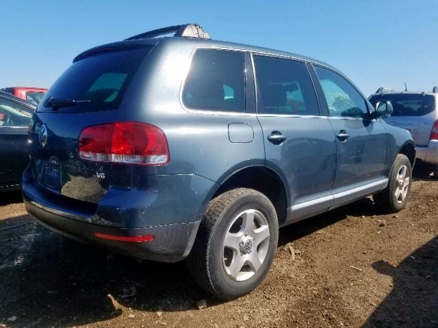 WVGBC67L74D036121 - 2004 VOLKSWAGEN TOUAREG 3. GRAY photo 4