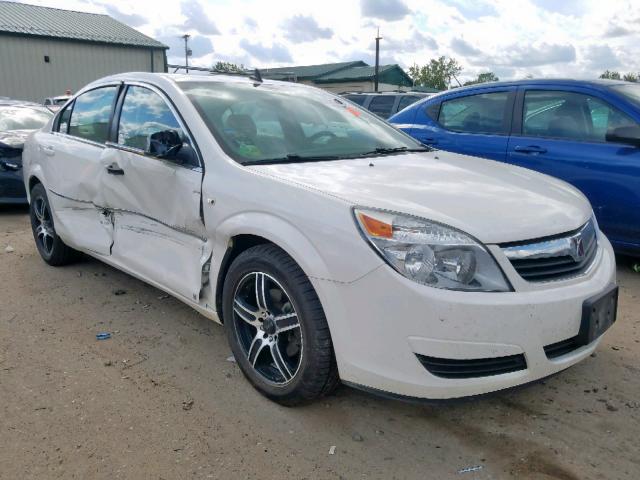 1G8ZS57N88F115562 - 2008 SATURN AURA XE WHITE photo 1