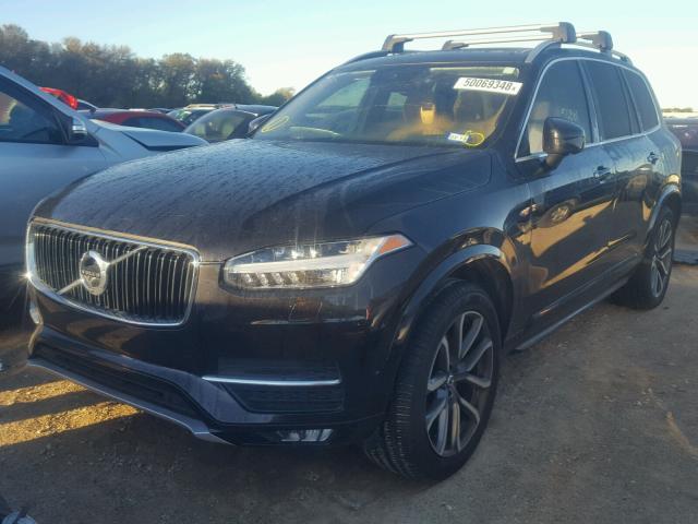 YV4A22PK1G1061568 - 2016 VOLVO XC90 T6 BLACK photo 2