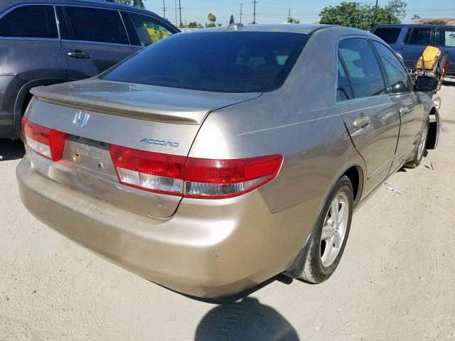 JHMCM56824C004100 - 2004 HONDA ACCORD EX BEIGE photo 4