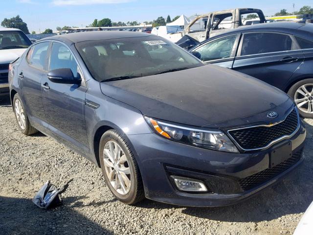 5XXGN4A79FG368106 - 2015 KIA OPTIMA EX BLACK photo 1