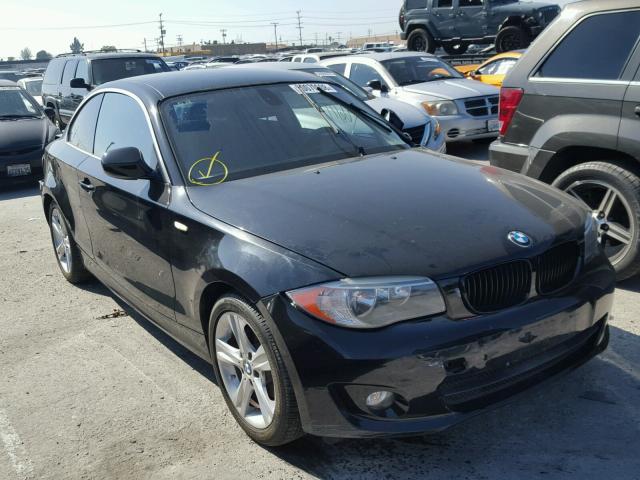 WBAUP9C51DVS94751 - 2013 BMW 128 I BLACK photo 1