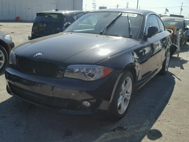 WBAUP9C51DVS94751 - 2013 BMW 128 I BLACK photo 2