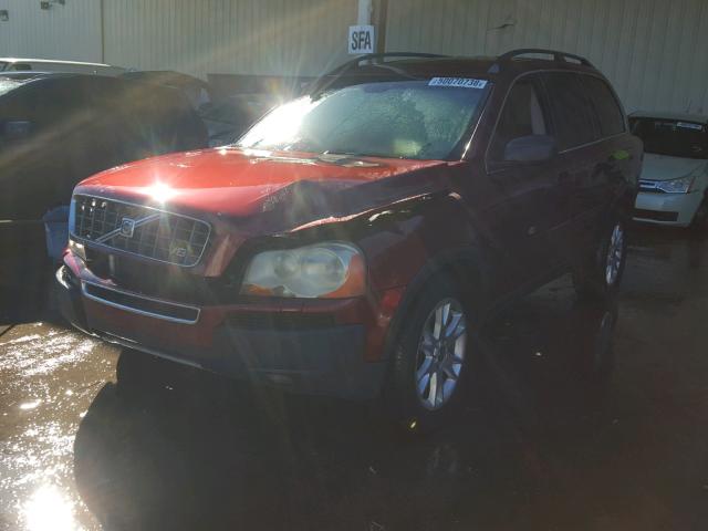 YV1CZ852751216127 - 2005 VOLVO XC90 V8 BURGUNDY photo 2