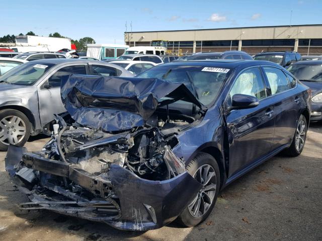 4T1BK1EB7GU223198 - 2016 TOYOTA AVALON XLE BLUE photo 2
