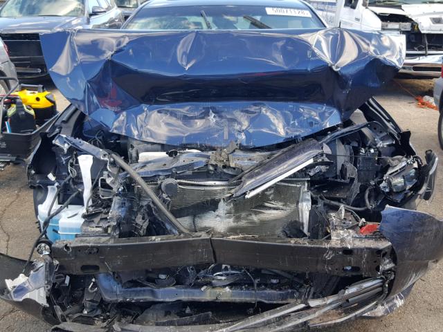 4T1BK1EB7GU223198 - 2016 TOYOTA AVALON XLE BLUE photo 7