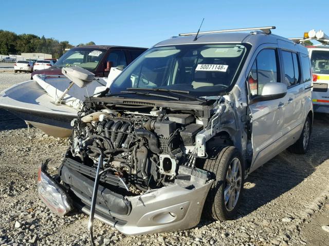 NM0GE9G75E1149087 - 2014 FORD TRANSIT CO SILVER photo 2