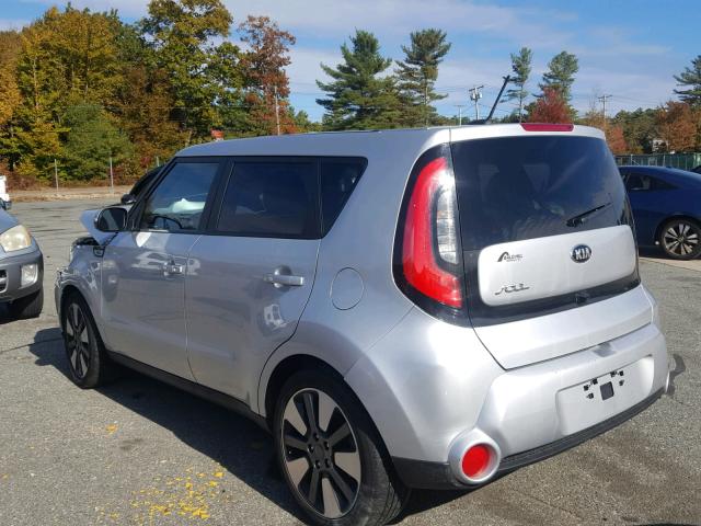 KNDJX3A59F7773626 - 2015 KIA SOUL ! SILVER photo 3