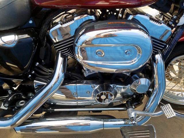 1HD1CT314HC442130 - 2017 HARLEY-DAVIDSON XL1200 C RED photo 7