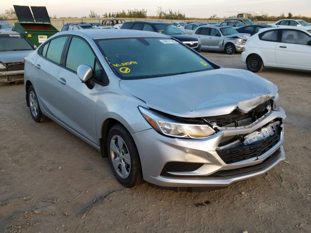 1G1BC5SM1J7215191 - 2018 CHEVROLET CRUZE LS SILVER photo 1