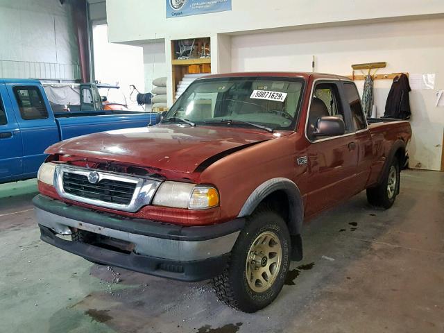 4F4ZR17V5XTM21085 - 1999 MAZDA B3000 CAB RED photo 2