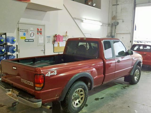 4F4ZR17V5XTM21085 - 1999 MAZDA B3000 CAB RED photo 4