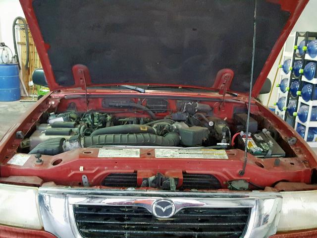 4F4ZR17V5XTM21085 - 1999 MAZDA B3000 CAB RED photo 7