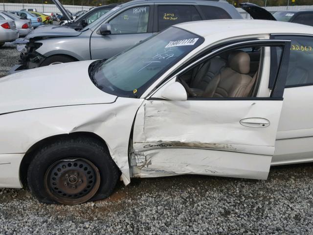 2G4WY55J821254818 - 2002 BUICK CENTURY LI WHITE photo 9