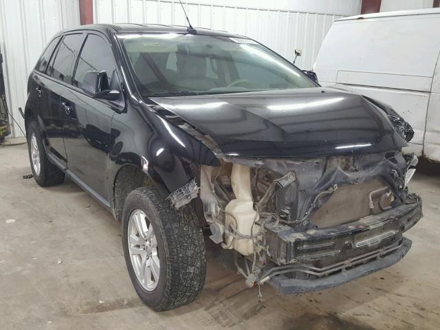 2FMDK38C38BB01650 - 2008 FORD EDGE SEL BLACK photo 1