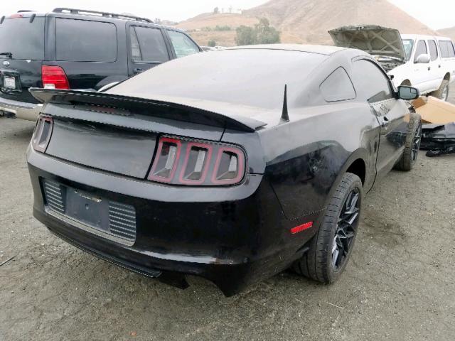 1ZVBP8CF7D5241109 - 2013 FORD MUSTANG GT BLACK photo 4