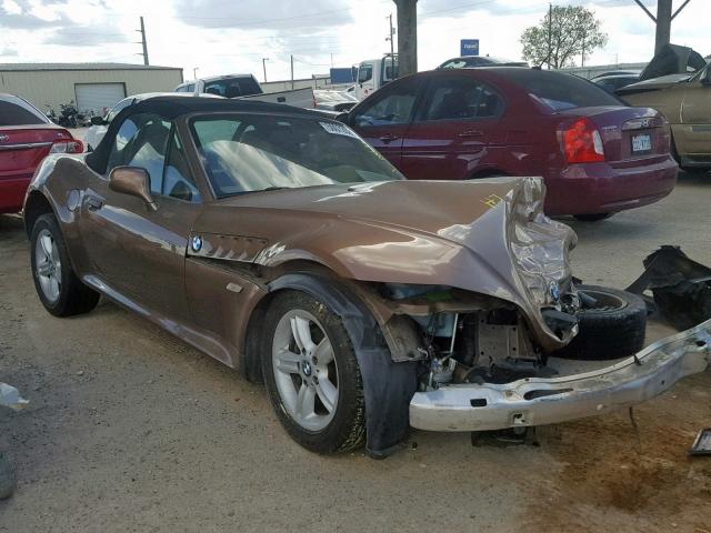 4USCH9346YLF88020 - 2000 BMW Z3 2.3 BROWN photo 1