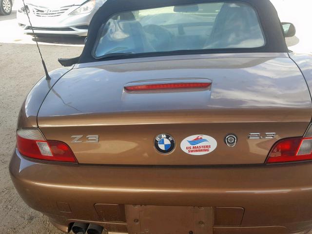 4USCH9346YLF88020 - 2000 BMW Z3 2.3 BROWN photo 6