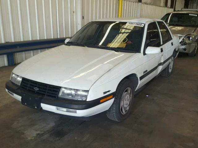 1G1LT53T7NY124145 - 1992 CHEVROLET CORSICA LT WHITE photo 2