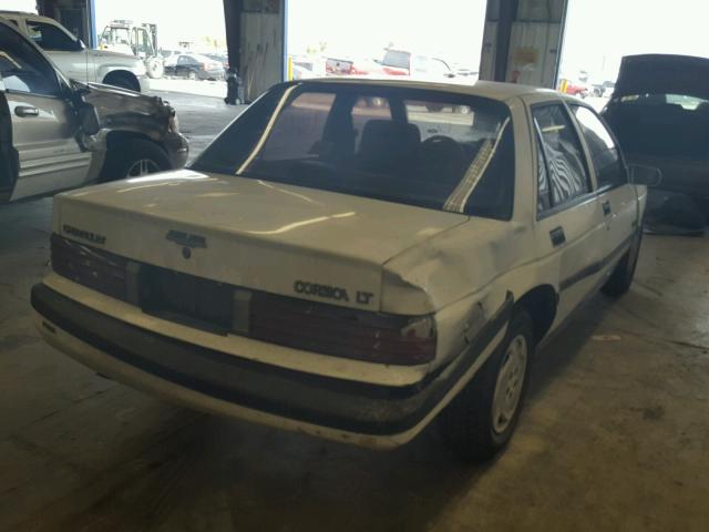 1G1LT53T7NY124145 - 1992 CHEVROLET CORSICA LT WHITE photo 4