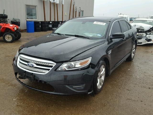 1FAHP2EW6BG145762 - 2011 FORD TAURUS SEL BLACK photo 2