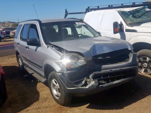 JHLRD68483C000792 - 2003 HONDA CR-V LX SILVER photo 1