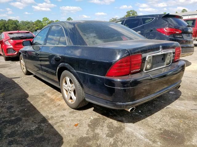 1LNHM87A11Y621766 - 2001 LINCOLN LS შავი ფოტო 3