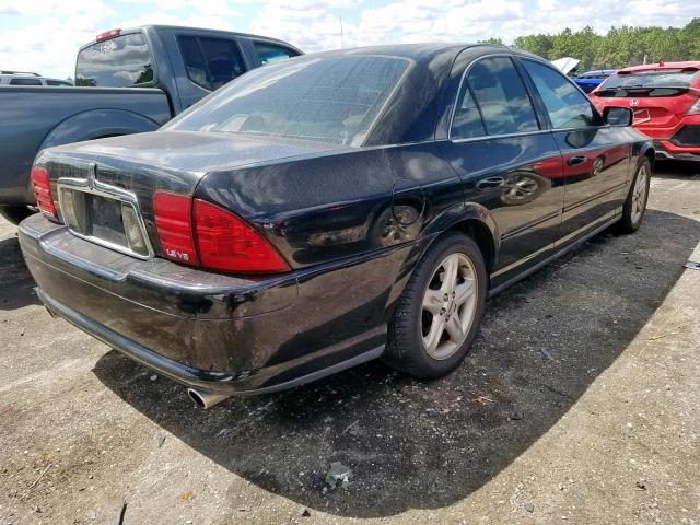 1LNHM87A11Y621766 - 2001 LINCOLN LS შავი ფოტო 4