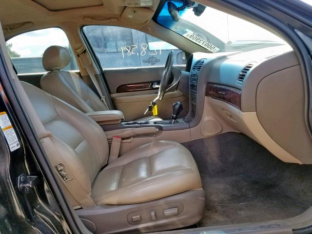 1LNHM87A11Y621766 - 2001 LINCOLN LS შავი ფოტო 5