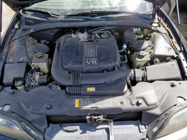 1LNHM87A11Y621766 - 2001 LINCOLN LS შავი ფოტო 7