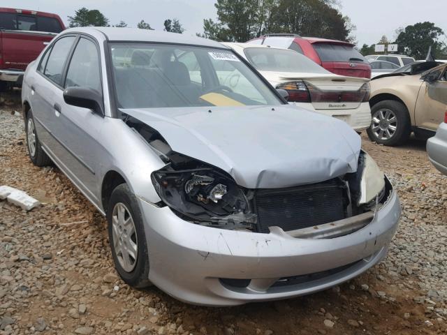 2HGES16374H636294 - 2004 HONDA CIVIC DX V SILVER photo 1