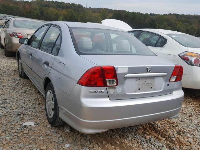 2HGES16374H636294 - 2004 HONDA CIVIC DX V SILVER photo 3