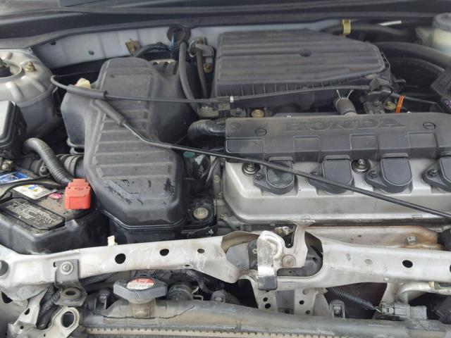 2HGES16374H636294 - 2004 HONDA CIVIC DX V SILVER photo 7