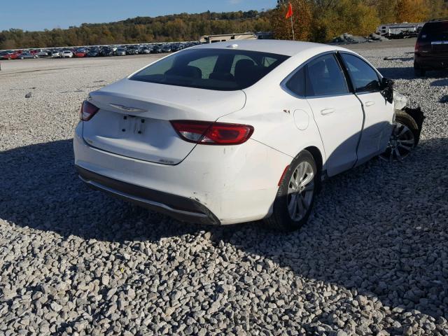 1C3CCCAB1FN666581 - 2015 CHRYSLER 200 LIMITE WHITE photo 4