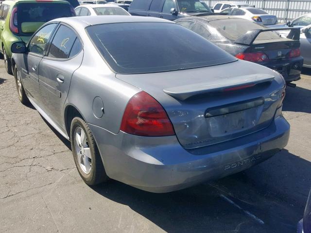 2G2WP552881113731 - 2008 PONTIAC GRAND PRIX SILVER photo 3