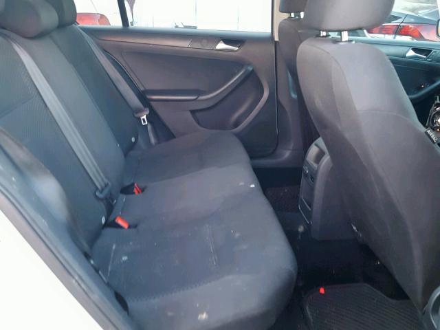 3VW2K7AJ5EM275335 - 2014 VOLKSWAGEN JETTA BASE Սպիտակ լուսանկար 6