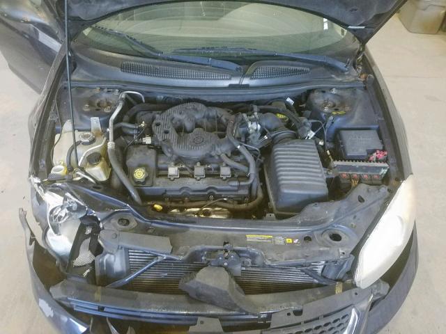 1B3EL36T44N286882 - 2004 DODGE STRATUS SE BLUE photo 7