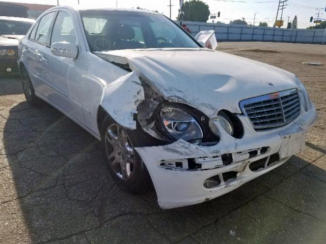 WDBUF65J73A192003 - 2003 MERCEDES-BENZ E 320 WHITE photo 1