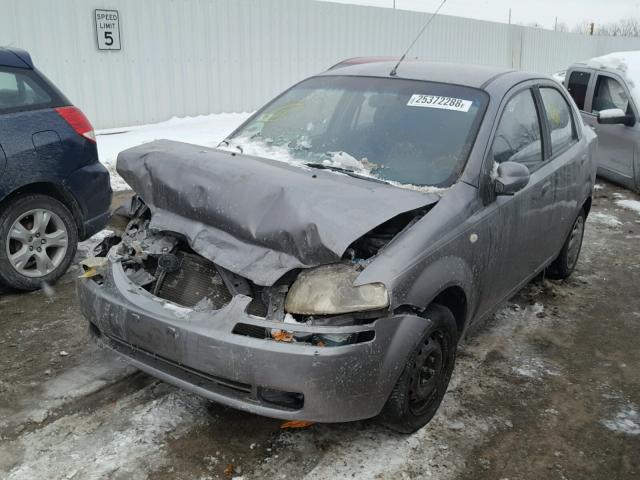 KL1TD56606B595592 - 2006 CHEVROLET AVEO BASE Boz foto 2