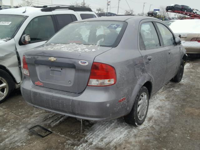 KL1TD56606B595592 - 2006 CHEVROLET AVEO BASE Boz foto 4