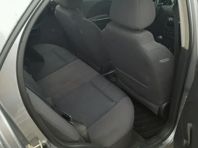 KL1TD56606B595592 - 2006 CHEVROLET AVEO BASE Boz foto 6