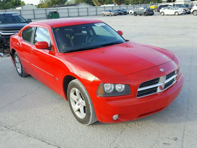 2B3CA3CVXAH201695 - 2010 DODGE CHARGER SX RED photo 1