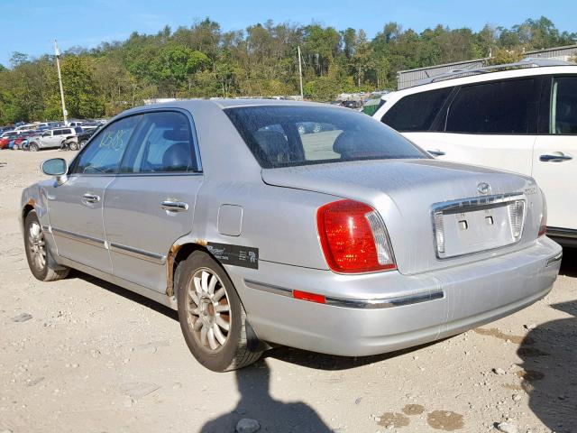 KMHFU45EX4A331853 - 2004 HYUNDAI XG 350 GRAY photo 3