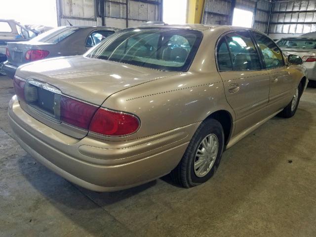 1G4HP52K85U216894 - 2005 BUICK LESABRE CU GOLD photo 4